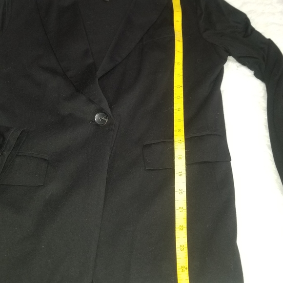 BCBG Maxazria black casual jacket. Size M - Picture 11 of 12